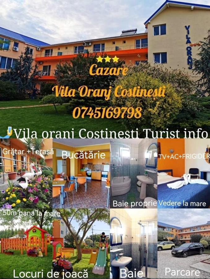Hotel Vila Oranj Costinesti Exterior foto
